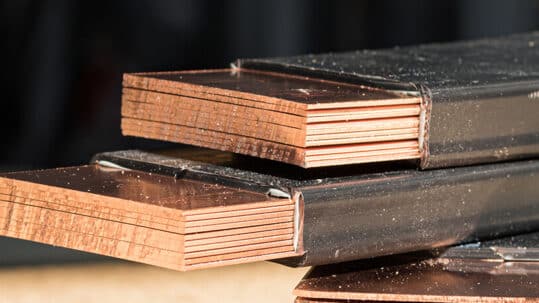 Nickel Plating Solutions for Copper Busbars - close up of some components