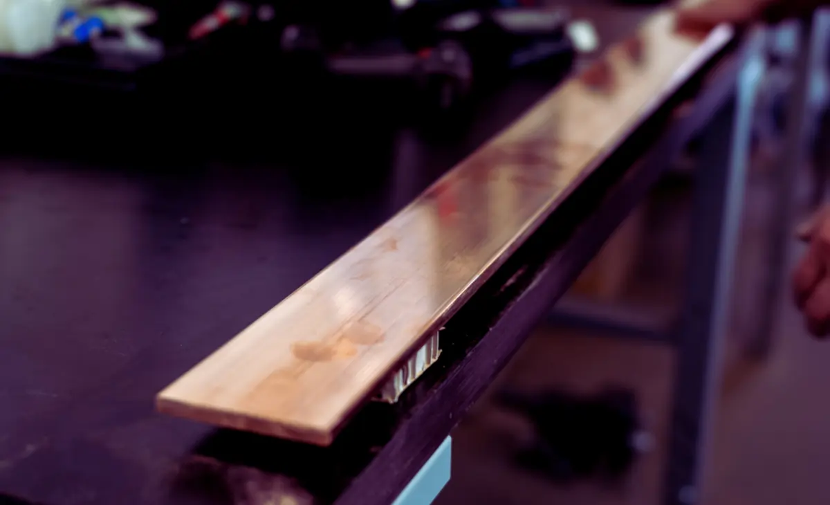 Copper busbar prepared for electroplating to improve performance and reliability.