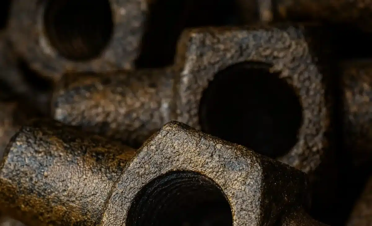 Worn cast fittings